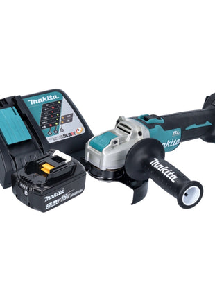 Makita DGA521RF1X1 Meuleuse d'angle sans fil 125 mm 18V - X-LOCK Brushless + 1x Batterie 3,0 Ah + Chargeur