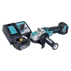 Makita DGA521RF1X1 Meuleuse d'angle sans fil 125 mm 18V - X-LOCK Brushless + 1x Batterie 3,0 Ah + Chargeur