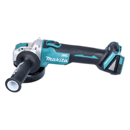 Makita DGA 521 RF1X1J Smerigliatrice angolare a batteria 18 V 125 mm X-LOCK Brushless + 1x batteria ricaricabile 3,0 Ah + caricabatterie + Makpac