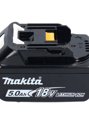 Makita DGA521T1X1J Meuleuse d'angle sans fil 125 mm 18V - X-LOCK Brushless + 1x Batterie 5,0 Ah + Coffret Makpac - sans chargeur