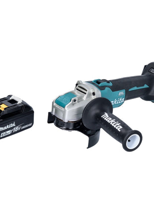 Makita DGA521G1X1 Meuleuse d'angle sans fil 125 mm 18V - X-LOCK Brushless + 1x Batterie 6,0 Ah - sans chargeur