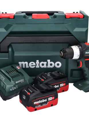 Metabo BS 18 LT BL Akku Bohrschrauber 18 V 75 Nm Brushless + 2x Akku 5,5 Ah + Ladegerät + metaBOX