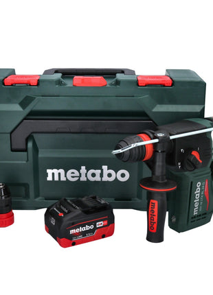 Metabo KH 18 LTX BL 24 Q Marteau perforateur burineur sans fil 18 V 2,2 J + 1x Batterie 5,5 Ah + metaBOX - ohne Ladegert