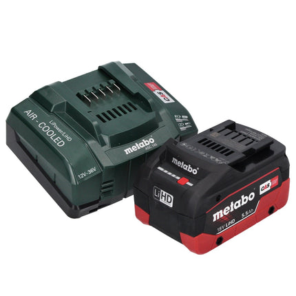 Metabo KH 18 LTX BL 24 Q martello combinato a batteria 18 V 2,2 J + 1x batteria ricaricabile 5,5 Ah + caricatore + metaBOX