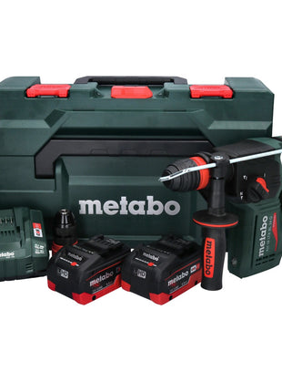 Metabo KH 18 LTX BL 24 Q Akku Kombihammer 18 V 2,2 J + 2x Akku 5,5 Ah + Ladegerät + metaBOX ( 601714660 )