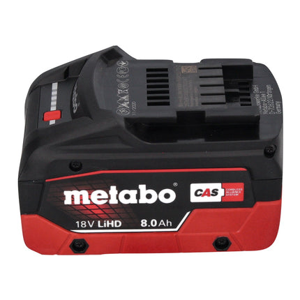 Metabo KH 18 LTX BL 24 Q Martello combinato a batteria 18 V 2,2 J + 1x batteria 8,0 Ah + metaBOX - senza caricatore