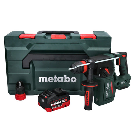 Metabo KH 18 LTX BL 24 Q martillo combinado a batería 18 V 2,2 J + 1x batería 10,0 Ah + metaBOX - sin cargador