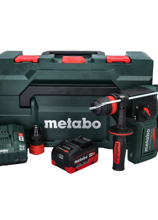 Metabo KH 18 LTX BL 24 Q martillo combinado a batería 18 V 2,2 J + 1x batería 10,0 Ah + cargador + metaBOX