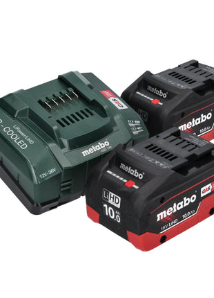 Metabo KH 18 LTX BL 24 Q Akku Kombihammer 18 V 2,2 J + 2x Akku 10,0 Ah + Ladegerät + metaBOX