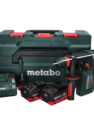 Metabo KH 18 LTX BL 24 Q Akku Kombihammer 18 V 2,2 J + 2x Akku 10,0 Ah + Ladegerät + metaBOX