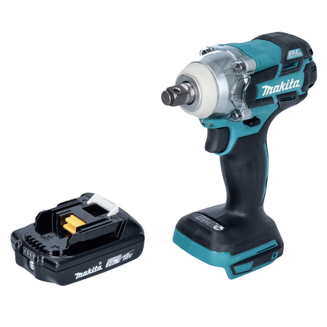 Makita DTW 285 A1 Atornillador de impacto inalámbrico 18 V 280 Nm 1/2" sin escobillas + 1x batería 2,0 Ah - sin cargador