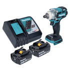 Makita DTW285RF Visseuse à percussion sans fil 280Nm 18V 1/2