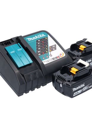 Makita DTW 285 RM Atornillador de impacto inalámbrico 18 V 280 Nm 1/2" sin escobillas + 2x batería 4,0 Ah + cargador