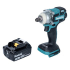 Makita DTW 285 T1 Akku Schlagschrauber 18 V 280 Nm 1/2