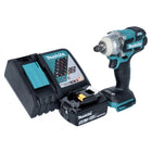 Makita DTW 285 RT1 Atornillador de impacto inalámbrico 18 V 280 Nm 1/2