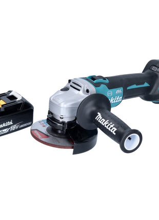 Makita DGA 513 M1 Akku Winkelschleifer 18 V 125 mm Brushless + 1x Akku 4,0 Ah - ohne Ladegerät