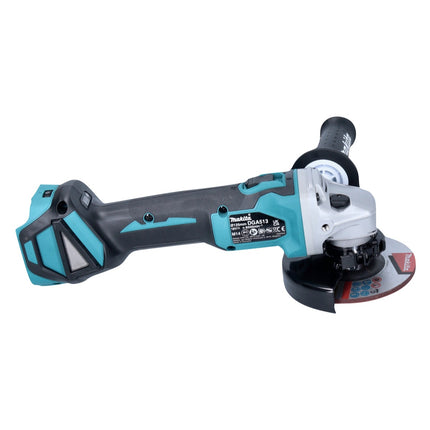 Smerigliatrice angolare a batteria Makita DGA 513 RG1 18 V 125 mm brushless + 1x batteria ricaricabile 6,0 Ah + caricabatterie