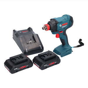 Bosch GDX 18V-180 18 V 180 Nm 1/2' Cordless Impact Driver + 2x ProCORE 4.0 Ah Batterie + Caricabatterie