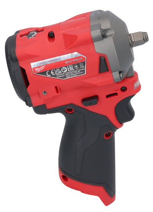 Milwaukee M12 FIW38-202C Clé à choc sans fil 12 V 339 Nm 3/8'' Brushless + 2x Batterie 2,0 Ah + Chargeur de batterie