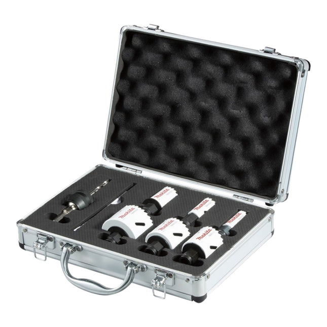 Set di seghe a tazza Makita EZYCHANGE BiM per idraulici I 7 pezzi ( E-12304 )