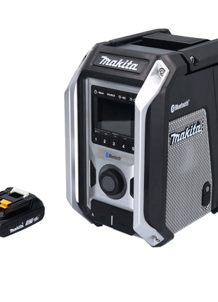 Makita DMR 114 A1B Radio sur batterie 12 V - 18 V Bluetooth IP65 + 1x batterie 2,0 Ah - sans chargeur