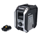 Makita DMR 114 A1B Radio sur batterie 12 V - 18 V Bluetooth IP65 + 1x batterie 2,0 Ah - sans chargeur