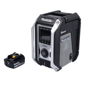 Makita DMR 114 F1B Akku Radio 12 V - 18 V Bluetooth IP65 + 1x Akku 3,0 Ah - ohne Ladegerät