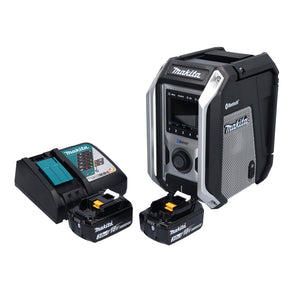 Makita DMR 114 RFB Akku Radio 12 V - 18 V Bluetooth IP65 + 2x Akku 3,0 Ah + Ladegerät