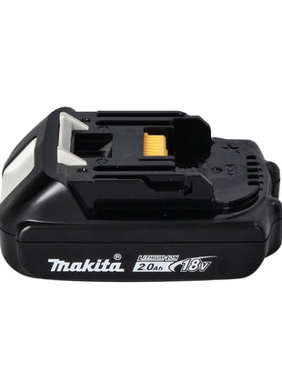 Makita DMR 115 A1B Akku Baustellenradio 12 V - 18 V Bluetooth DAB+ IP65 Schwarz + 1x Akku 2,0 Ah - ohne Ladegerät