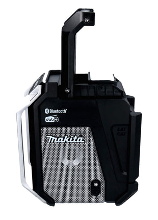 Makita DMR 115 RA1B radio de chantier à batterie 12 V - 18 V Bluetooth DAB+ IP65 noir + 1x batterie 2,0 Ah + chargeur