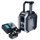 Makita DMR 115 RFB Akku Baustellenradio 12 V - 18 V Bluetooth DAB+ IP65 Schwarz + 2x Akku 3,0 Ah + Ladegerät - Toolbrothers