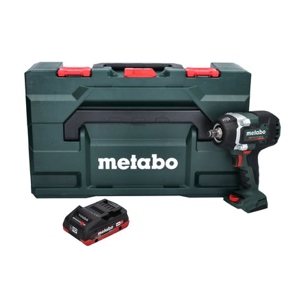 Metabo SSW 18 LTX 800 BL Avvitatore a impatto a batteria 18 V 800 Nm 1/2" Brushless + 1x batteria 4,0 Ah + metaBOX - senza caricabatteria