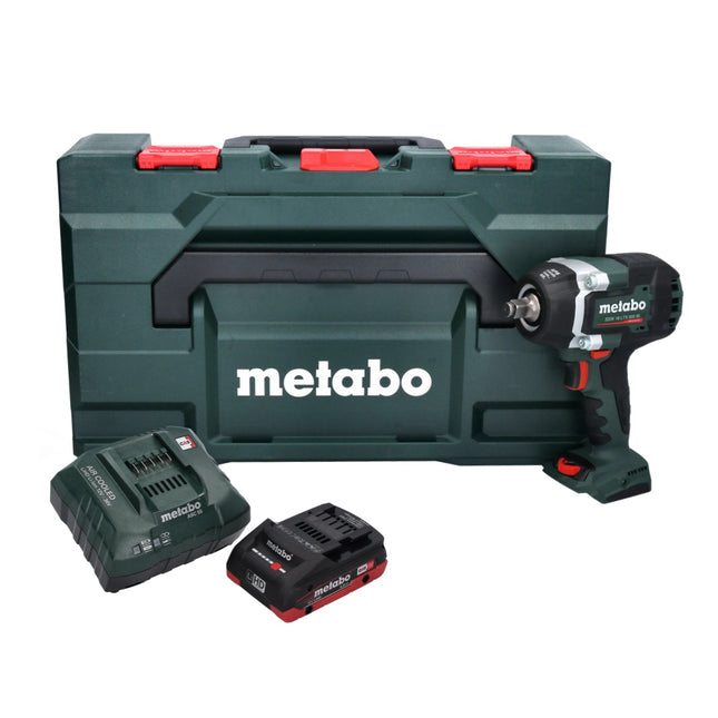 Metabo SSW 18 LTX 800 BL Avvitatore a impatto a batteria 18 V 800 Nm 1/2" Brushless + 1x batteria 4,0 Ah + caricabatteria + metaBOX