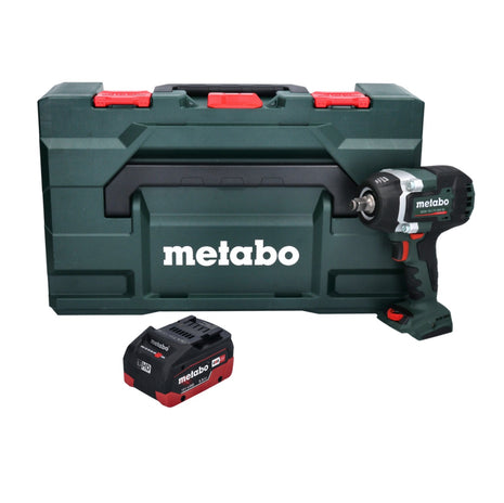 Metabo SSW 18 LTX 800 BL Akku Schlagschrauber 18 V 800 Nm 1/2" Brushless + 1x Akku 5,5 Ah + metaBOX - ohne Ladegerät