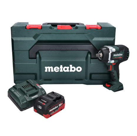 Metabo SSW 18 LTX 800 BL Akku Schlagschrauber 18 V 800 Nm 1/2" Brushless + 1x Akku 5,5 Ah + Ladegerät + metaBOX