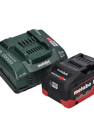 Metabo SSW 18 LTX 800 BL Atornillador de impacto a batería 18 V 800 Nm 1/2" sin escobillas + 1x batería 5,5 Ah + cargador + metaBOX