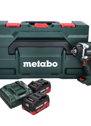 Metabo SSW 18 LTX 800 BL Akku Schlagschrauber 18 V 800 Nm 1/2" ( 602403660 ) Brushless + 2x Akku 5,5 Ah + Ladegerät + metaBOX