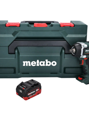 Metabo SSW 18 LTX 800 BL Visseuse à choc sans fil 18 V 800 Nm 1/2'' Brushless + 1x batterie 8,0 Ah + metaBOX - sans chargeur