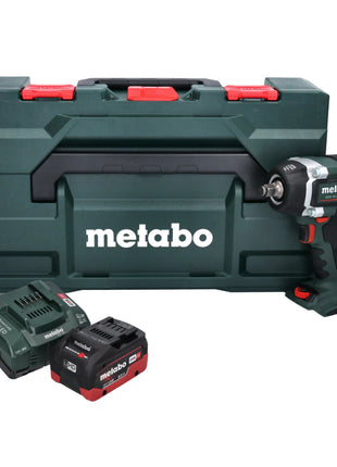 Metabo SSW 18 LTX 800 BL Atornillador de impacto a batería 18 V 800 Nm 1/2" sin escobillas + 1x batería 8,0 Ah + cargador + metaBOX