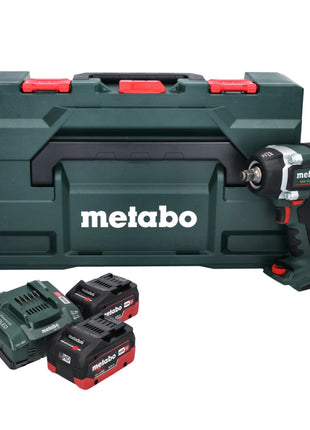 Metabo SSW 18 LTX 800 BL Akku Schlagschrauber 18 V 800 Nm 1/2" Brushless + 2x Akku 8,0 Ah + Ladegerät + metaBOX