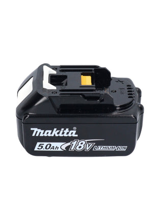 Makita DMR 056 T1 Akku Radio 18 V FM DAB+ mit Laterne 360° Taschenlampe IP65 + 1x Akku 5,0 Ah - ohne Ladegerät - Toolbrothers