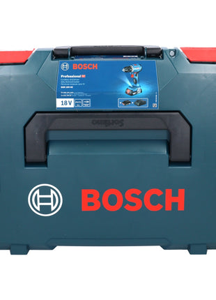 Bosch GSR 18V-45 Akku Bohrschrauber 18 V 45 Nm Brushless + 2x Akku 2,0 Ah + Ladegerät + L-Boxx