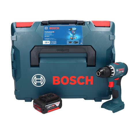 Bosch GSR 18V-45 Perceuse-visseuse sans fil 18 V 45 Nm brushless + 1x Batterie 5,0 Ah + Coffret L-Boxx - sans chargeur