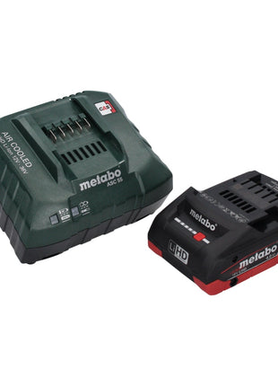 Metabo W 18 L 9-125 Quick Akku Winkelschleifer 18 V 125 mm + 1x Akku 4,0 Ah + Ladegerät + metaBOX