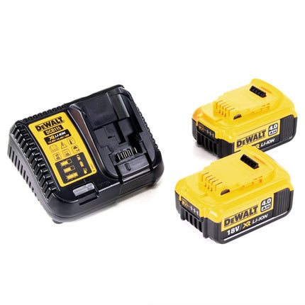 Sega circolare a batteria DeWalt DCS 391 M2 18 V 165 mm + 2x batteria 4,0 Ah + caricatore + lama + TSTAK