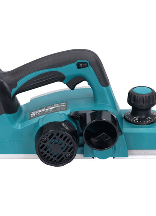 Makita DKP 180 RT1 Akku Hobel 18 V 82 mm + 1x Akku 5,0 Ah + Ladegerät