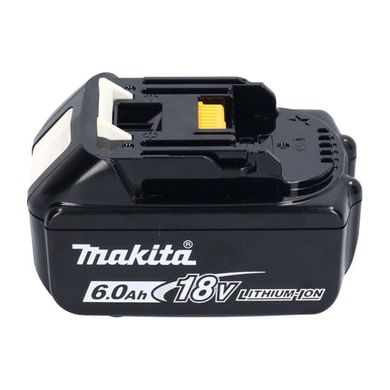 Pialla a batteria Makita DKP 180 G1J 18 V 82 mm + 1x batteria ricaricabile 6,0 Ah + Makpac - senza caricabatterie