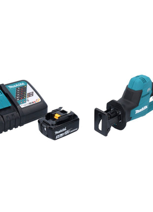 Makita DJR 189 RT1 Akku Reciprosäge Säbelsäge 18 V Brushless + 1x Akku 5,0 Ah + Ladegerät - Toolbrothers