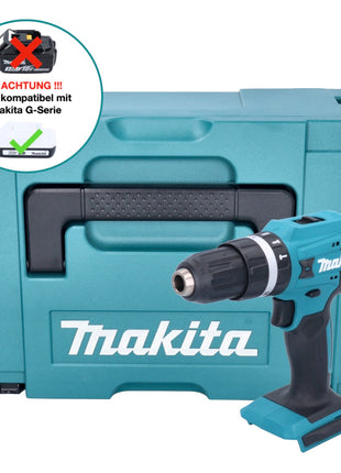 Makita HP 488 DZJ Akku Schlagbohrschrauber 18 V 42 Nm G-Serie + Makpac - ohne Akku, ohne Ladegerät - Toolbrothers