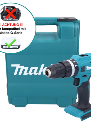 Makita HP 488 DZK Akku Schlagbohrschrauber 18 V 42 Nm G-Serie + Koffer - ohne Akku, ohne Ladegerät